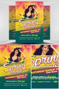 Spring Break 2017 Flyer Template