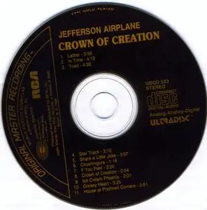 Jefferson Airplane - Crown Of Creation (1968) [MFSL UDCD 523] Repost