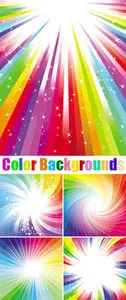 Color Backgrounds Vector