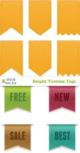 Vectors - Bright Various Tags