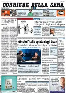 Il Corriere della Sera (22-10-13)