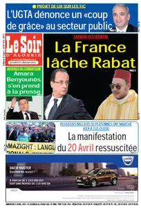 Le Soir d'Algerie - Dimanche 21 Avril 2013
