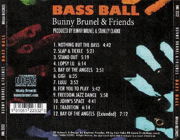 Bunny Brunel & Friends - Bass Ball (2017) {Nikaia Records}