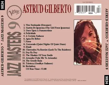 Astrud Gilberto – Verve Jazz Masters 9 (1994) -repost