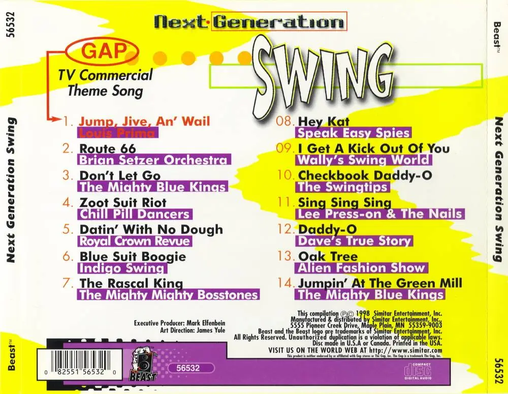 VA - Next Generation Swing (1998) {Beast}