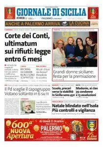 Giornale di Sicilia Palermo e Provincia - 21 Dicembre 2017