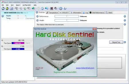 Hard Disk Sentinel Pro 5.30.10 Build 10482 Beta Multilingual + Portable