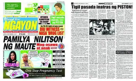 Pilipino Star Ngayon – Disyembre 04, 2017