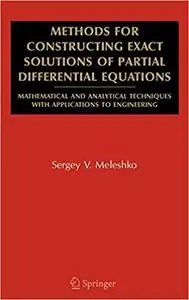 Methods for Constructing Exact Solutions of Partial Differential Equations