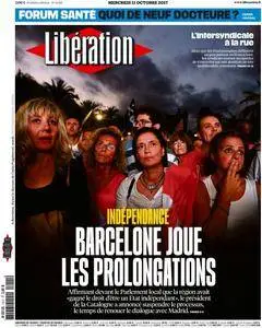 Libération du Mercredi 11 Octobre 2017