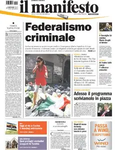 IL MANIFESTO 25 GIUGNO 2011