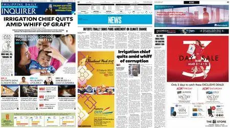 Philippine Daily Inquirer – March 02, 2017