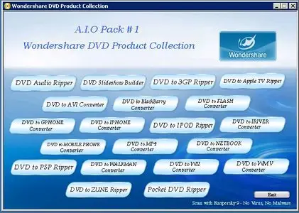 Wondershare DVD Product Collection AIO