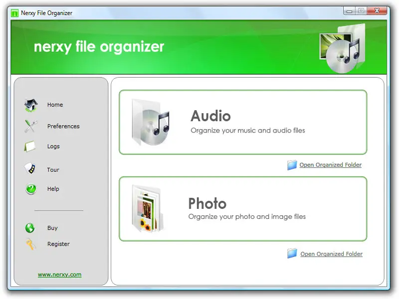 Nerxy File Organizer 4.0.380