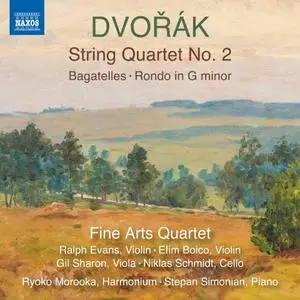 Ryoko Morooka, Stepan Simonian and Fine Arts Quartet - Dvořák: String Quartet No. 2, Bagatelles & Rondo, B. 171 (2024)