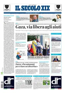 Il Secolo XIX La Spezia - 11 Ottobre 2025