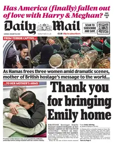 Daily Mail - 20 January 2025