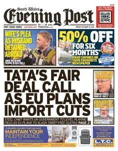 South Wales Evening Post - 10 October 2025