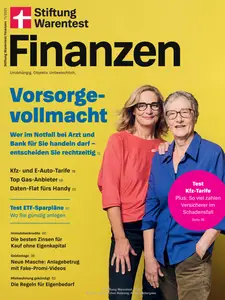 Stiftung Warentest Finanzen - November 2025