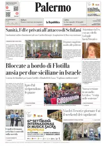 la Repubblica Palermo - 9 Ottobre 2025