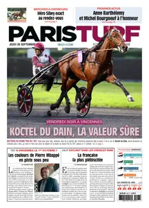 Paris Turf - 26 Septembre 2024