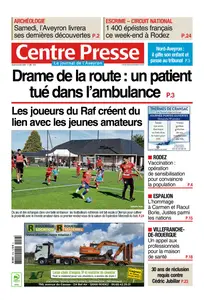 Centre Presse Aveyron - 16 Octobre 2025
