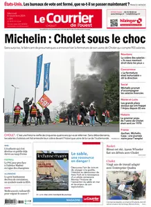 Le Courrier de l'Ouest Cholet - 6 Novembre 2024