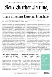 Neue Zürcher Zeitung - 8 August 2026