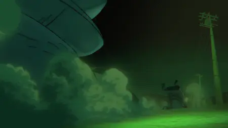 DAN DA DAN S02E12 Clash Space Kaiju Vs  Giant Robot