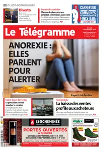 Le Télégramme Ouest Cornouaille - 28 Septembre 2024