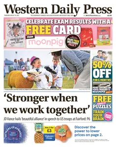 Western Daily Press - 14 August 2025