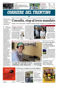 Corriere del Trentino - 7 Novembre 2025