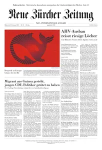 Neue Zürcher Zeitung International - 29 Januar 2025