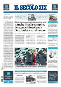 Il Secolo XIX La Spezia - 30 Ottobre 2025