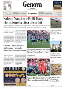 la Repubblica Genova - 21 Settembre 2025