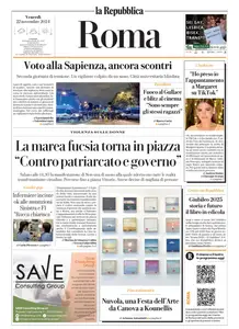 la Repubblica Roma - 22 Novembre 2024