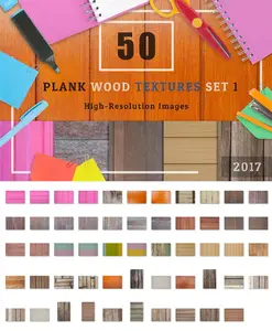 CM - 50 Plank Wood Textures Set 1 1596652