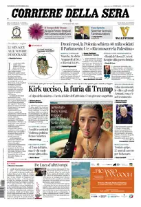 Corriere della Sera - 12 Settembre 2025