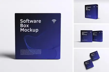 EE - Software Box Mockup H27PEPA