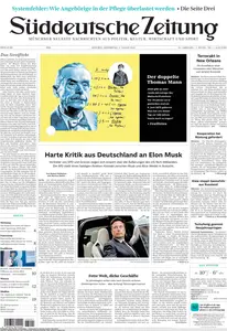 Süddeutsche Zeitung - 02 Januar 2025