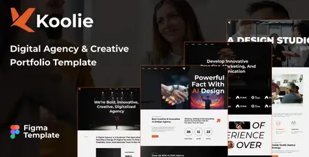 EE - ThemeForest - Koolie - Digital & Creative Agency Figma Template 59357680 v1.0