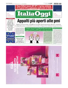 ItaliaOggi - 29 Maggio 2025