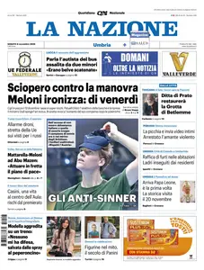 La Nazione Umbria Terni - 8 Novembre 2025