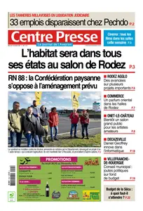Centre Presse Aveyron - 5 Novembre 2025