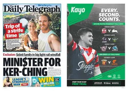 The Daily Telegraph (Sydney) – September 13, 2019