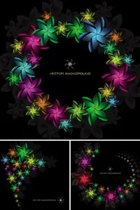 Magic Flowers Backgrounds