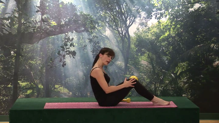 Bernadette Giorgi - Foam Roller Core Workout