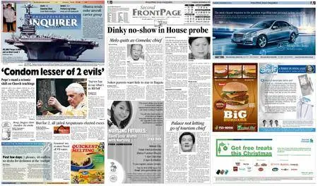 Philippine Daily Inquirer – November 25, 2010