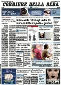 Il Corriere della Sera (18-07-09)