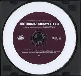 Michel Legrand & Noel Harrison: The Thomas Crown Affair - Original MGM Motion Picture Soundtrack (1968) Expanded 2014